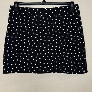 Croft & Barrow XL Polka Dot SKORT Soft Material